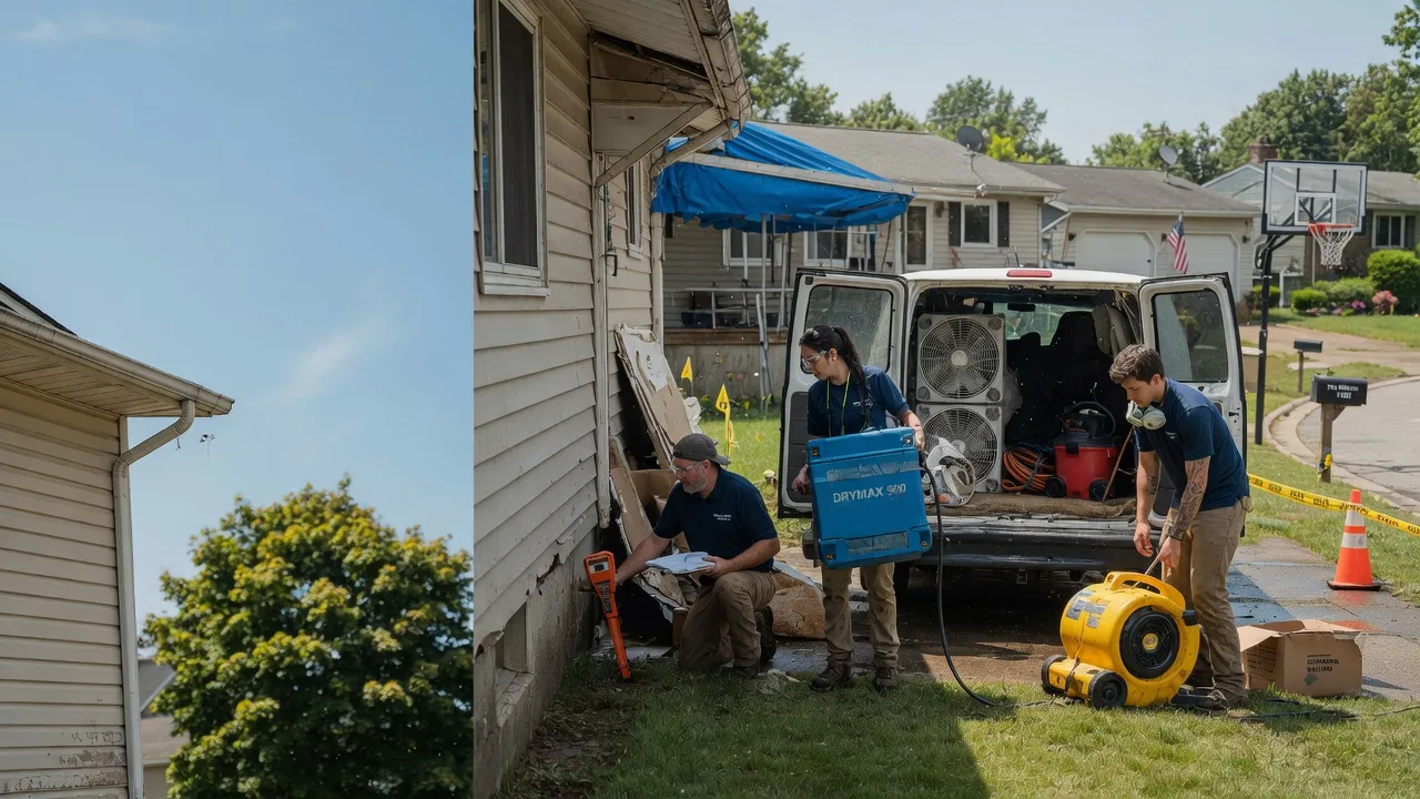 Ceiling Leak Cleanup in Brewster, MN near me